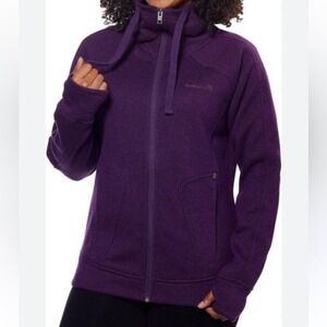 Avalanche Italian‎ Purple Fleece Zip-Up Jacket. Size XL. NWT.